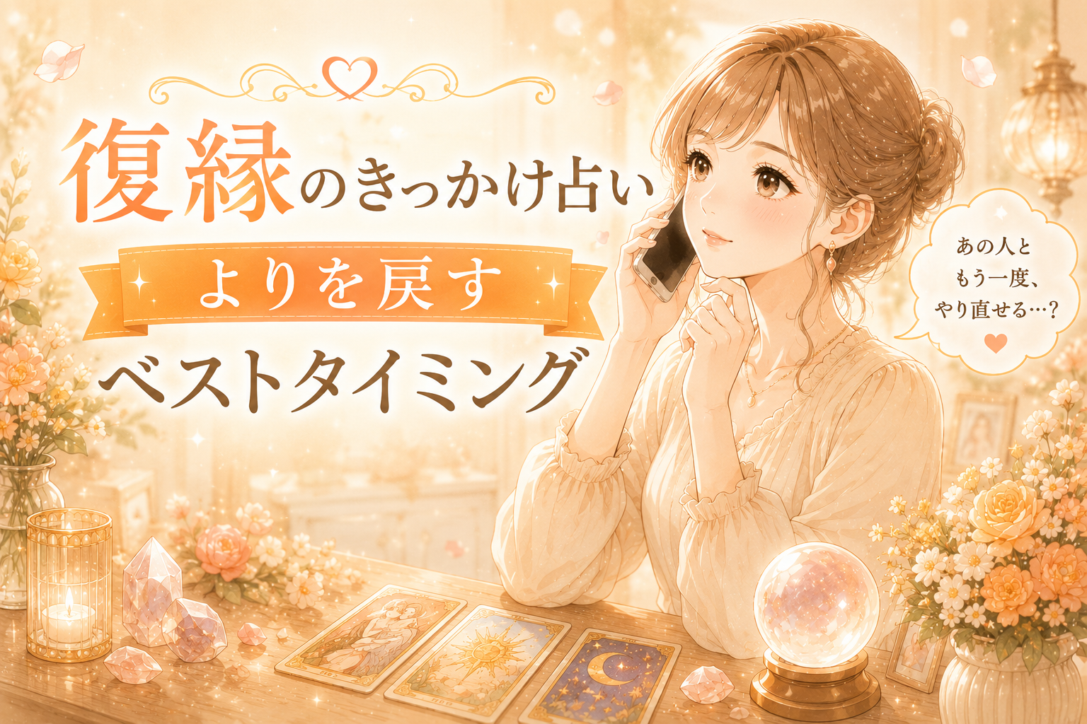 復縁できる気がしない|諦める前に占いで確かめること