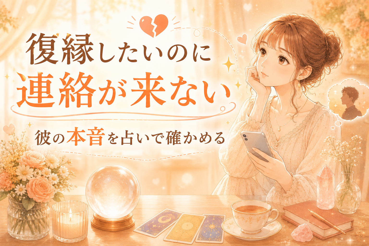 復縁できる気がしない|諦める前に占いで確かめること