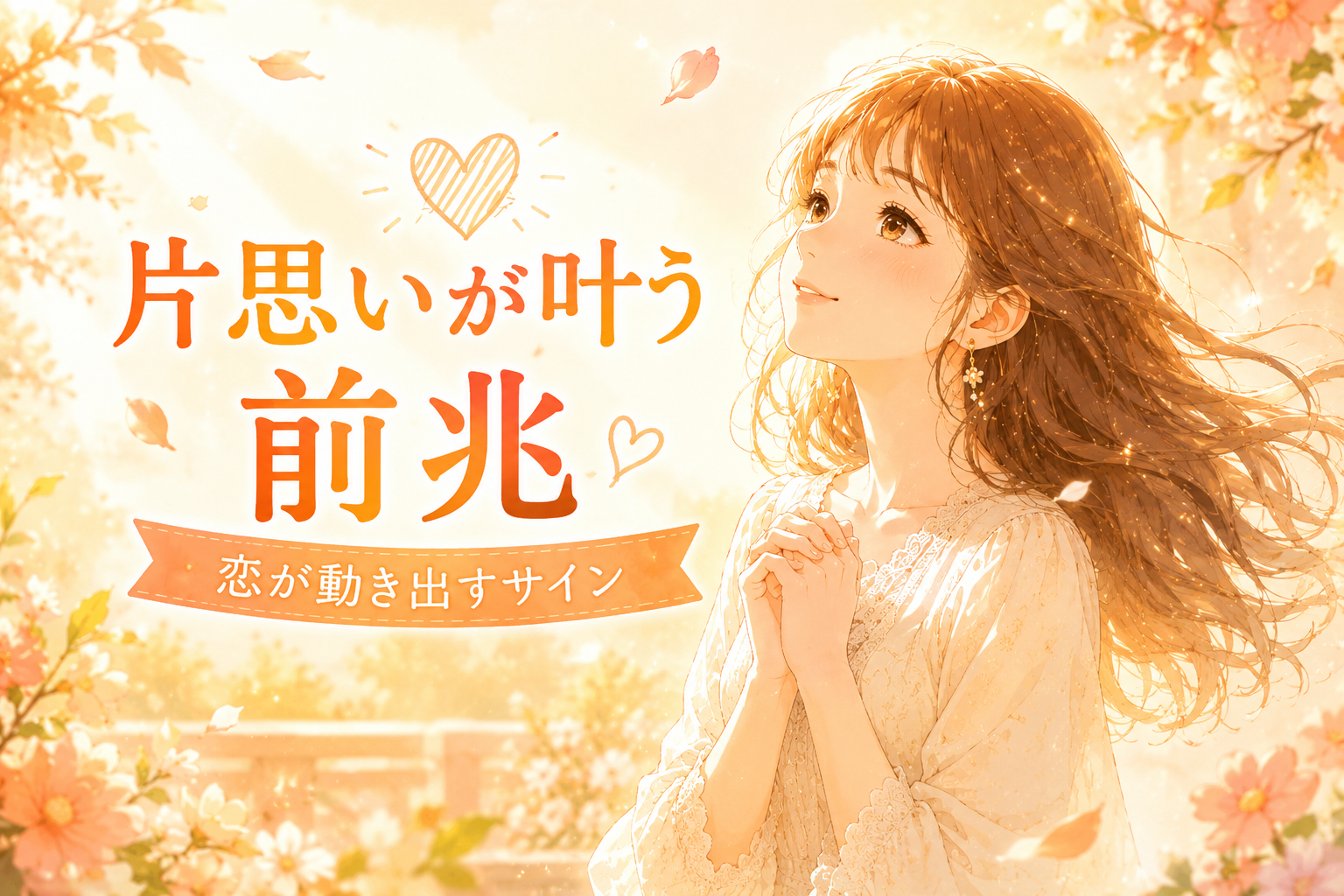 片思いが叶う前兆｜恋が動き出すサイン