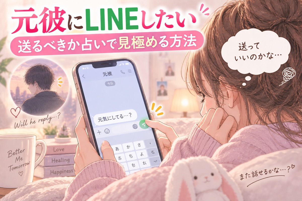 元彼にLINEしたい｜送るべきか占いで見極める方法