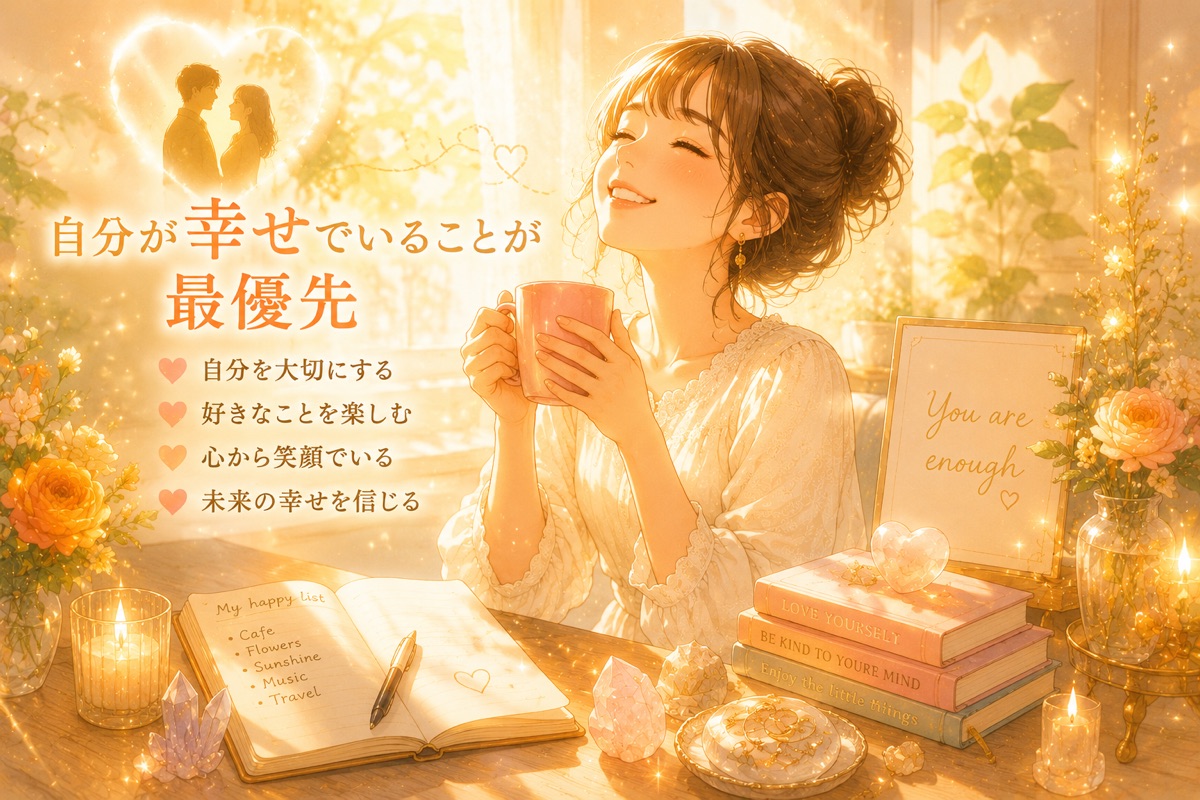 自分が幸せでいることが最優先