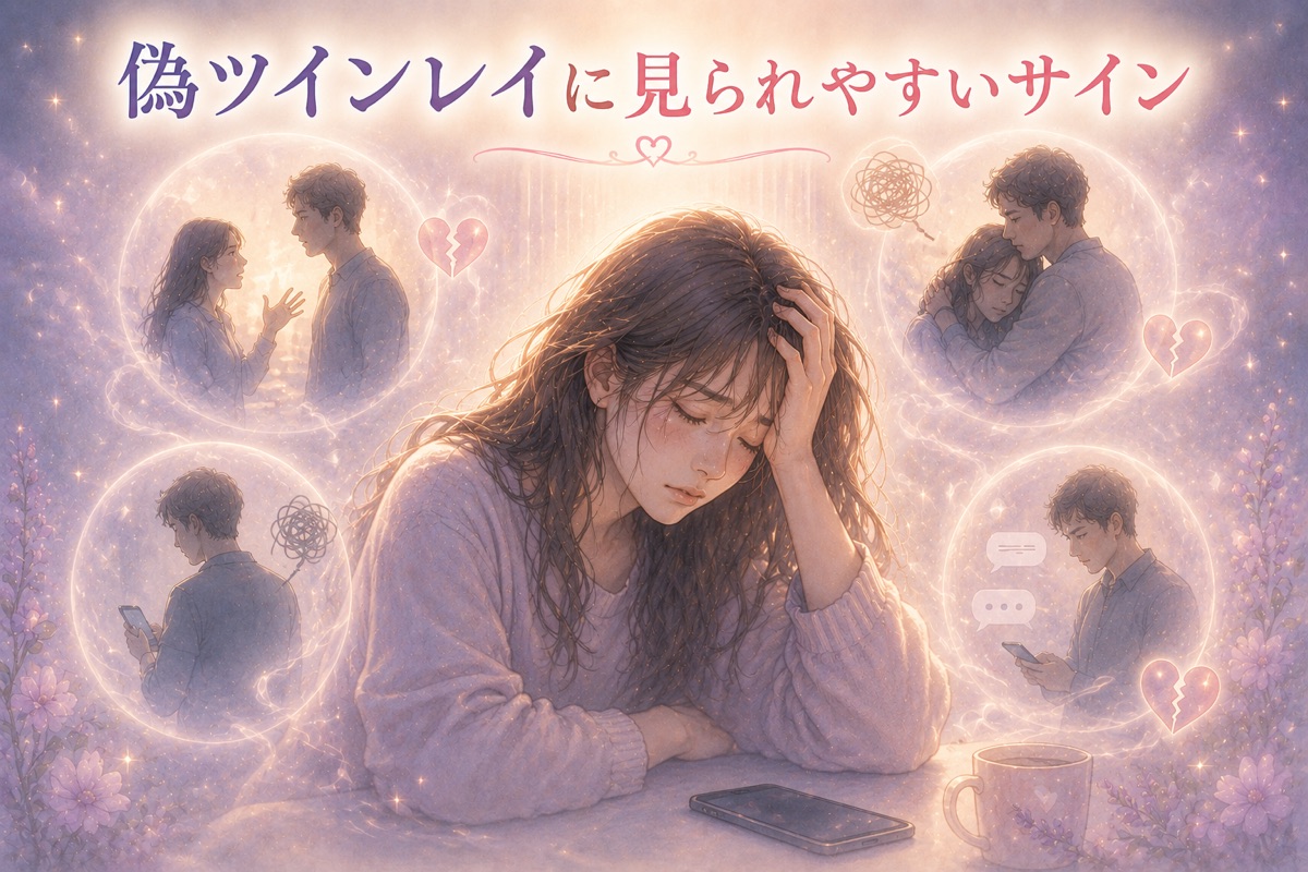 偽ツインレイに見られやすいサイン