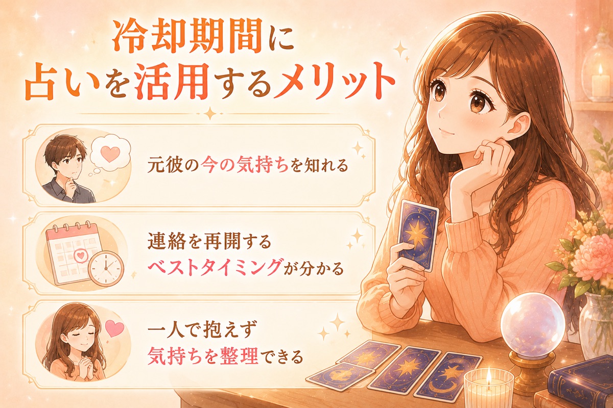 冷却期間に占いを活用するメリット