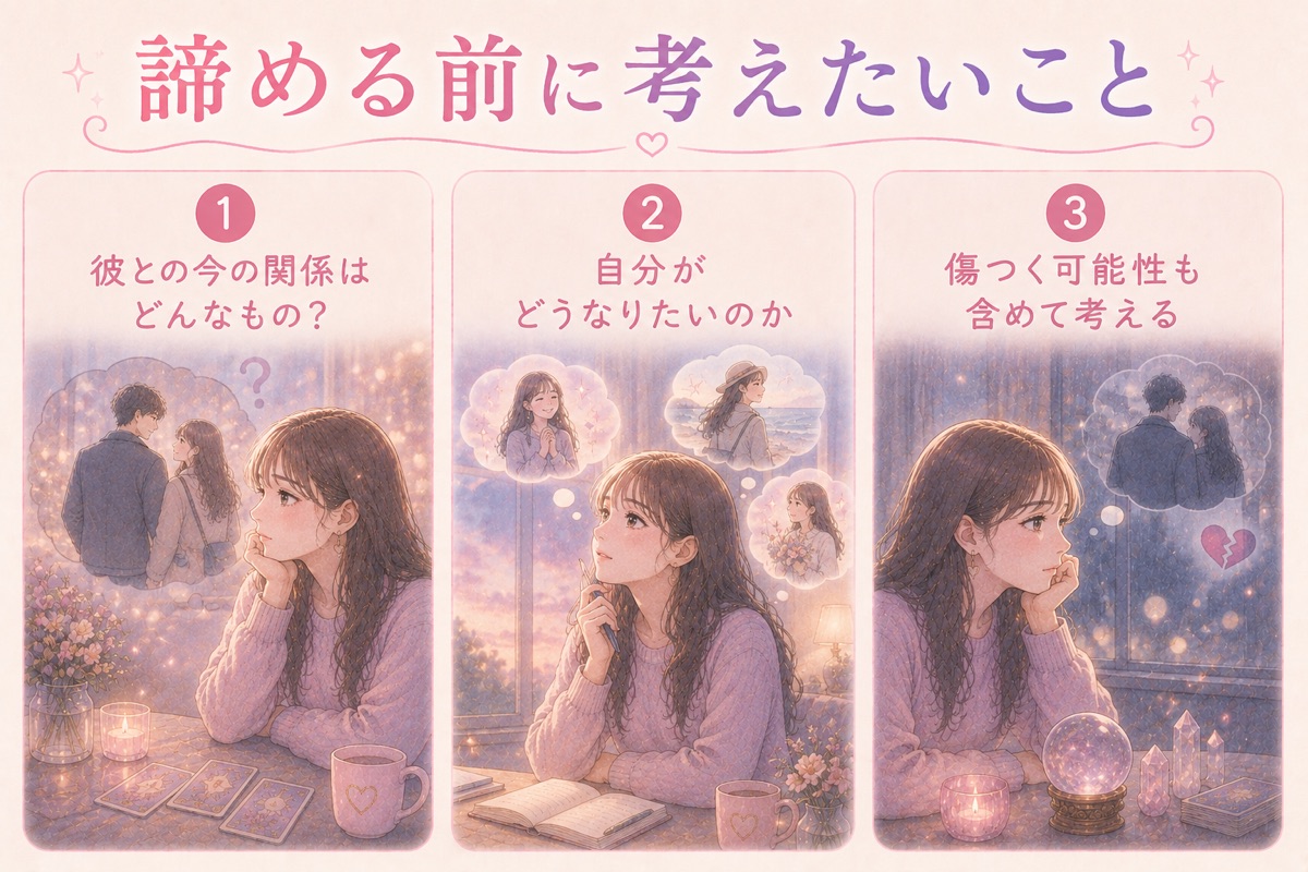好きな人に彼女がいるとき考えたいこと