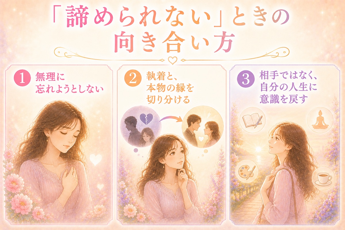 ツインレイが諦められないときの向き合い方