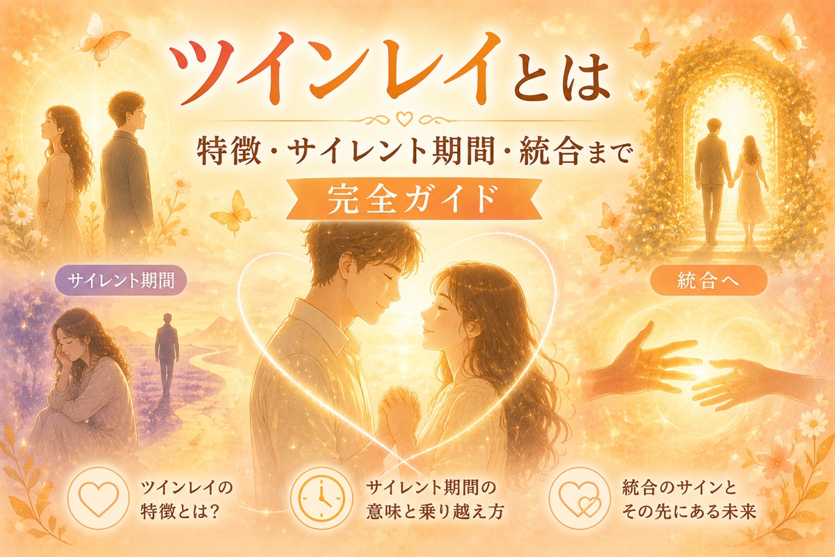 ツインレイとは｜特徴・サイレント期間・統合まで完全ガイド