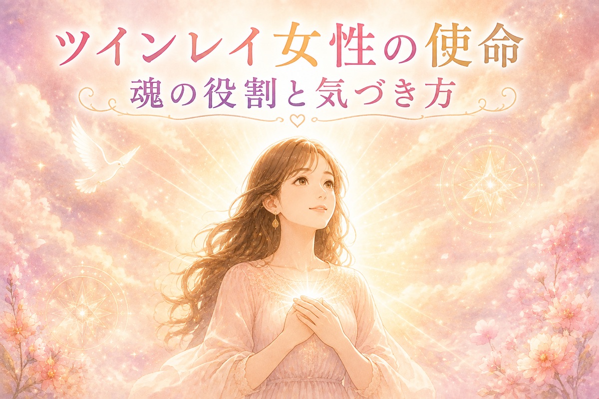 ツインレイ女性の使命｜魂の役割と気づき方
