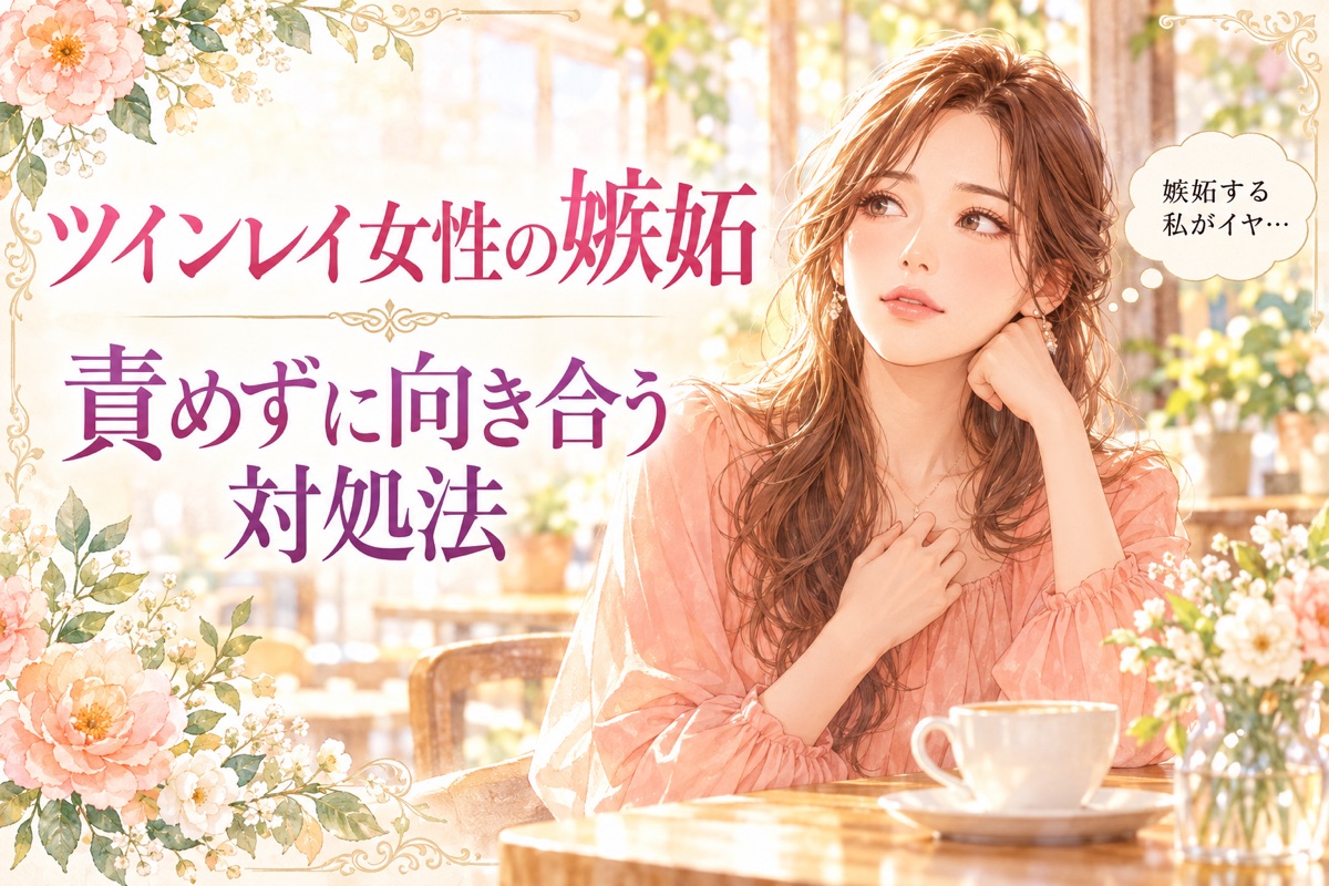 ツインレイ女性の嫉妬｜責めずに向き合う対処法