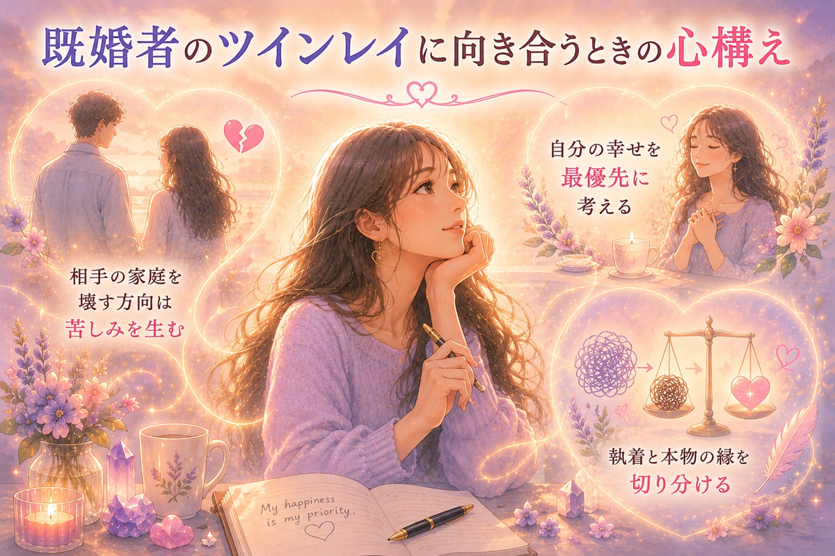 既婚者のツインレイに向き合うときの心構え