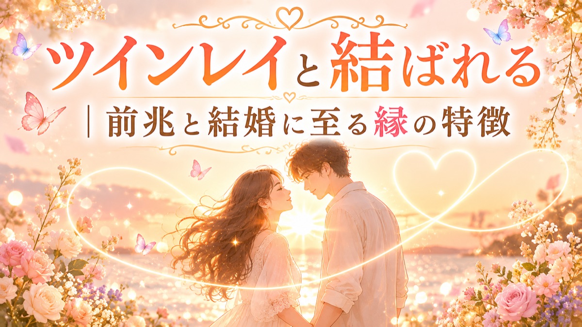 ツインレイと結ばれる｜前兆と結婚に至る縁の特徴
