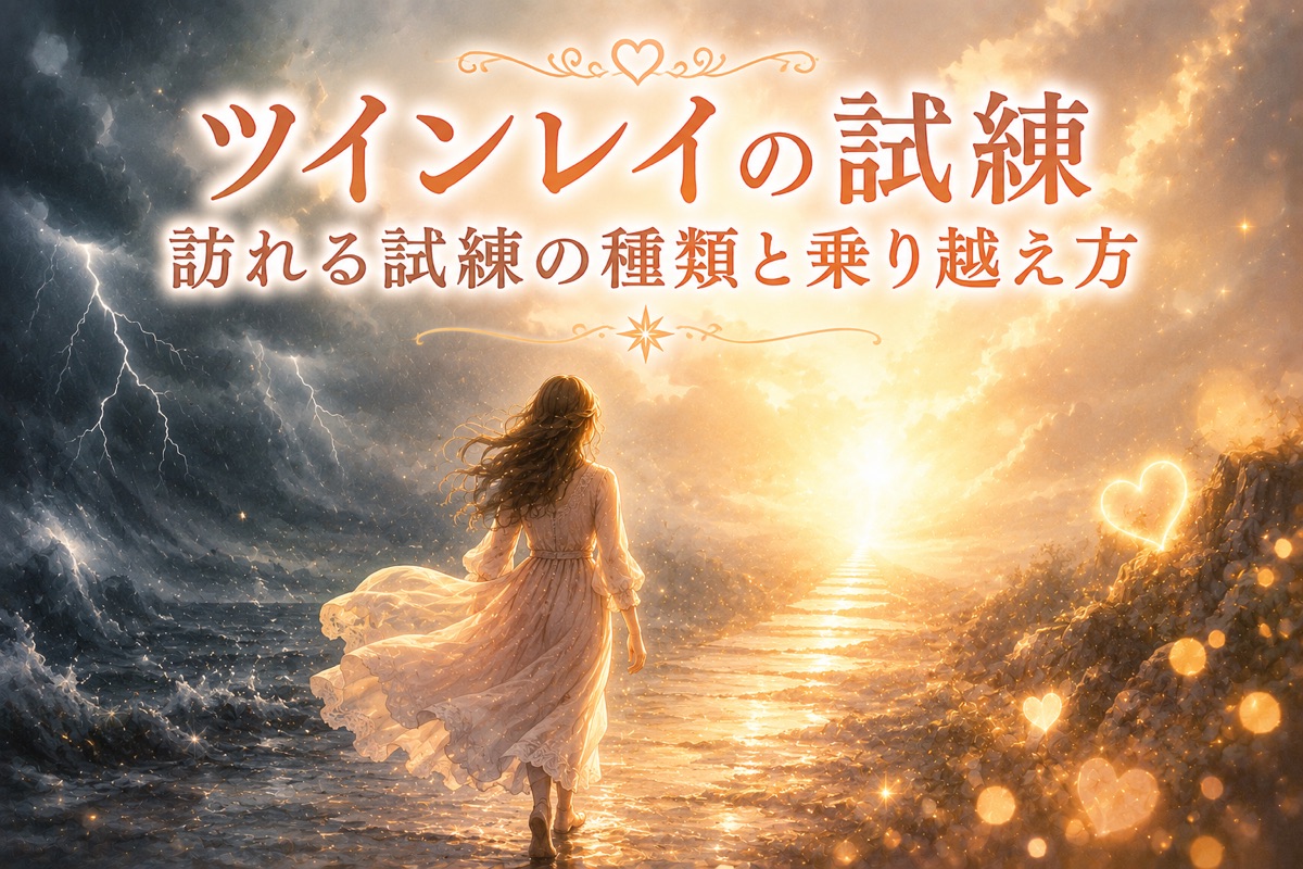 ツインレイの試練｜訪れる試練の種類と乗り越え方