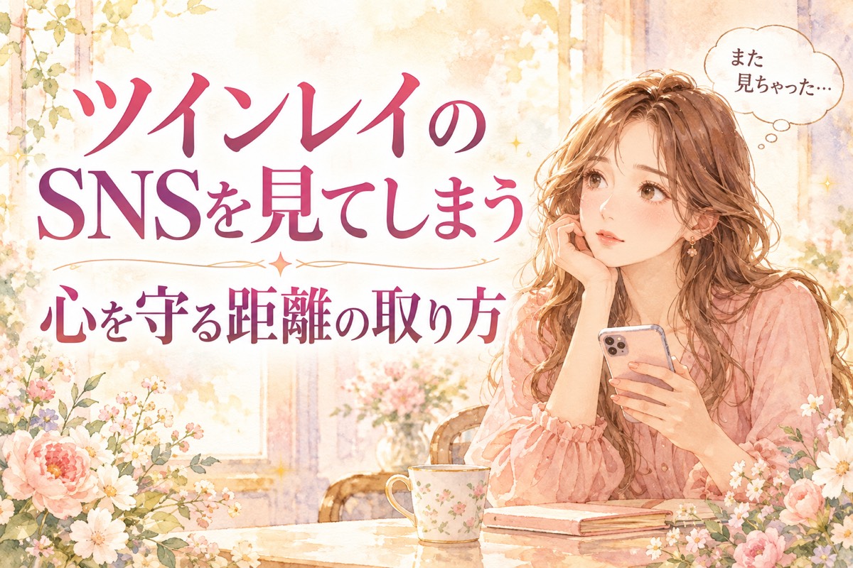 ツインレイのSNSを見てしまう｜心を守る距離の取り方