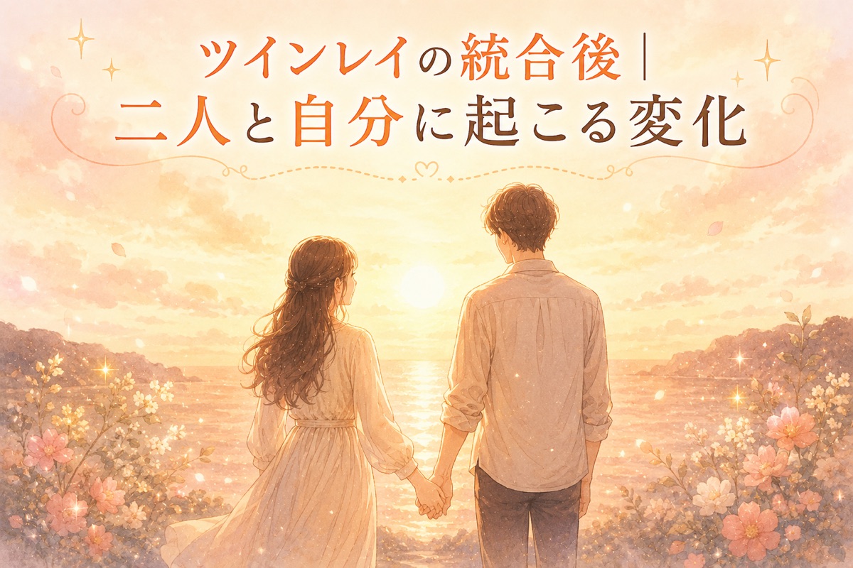 ツインレイの統合後｜二人と自分に起こる変化
