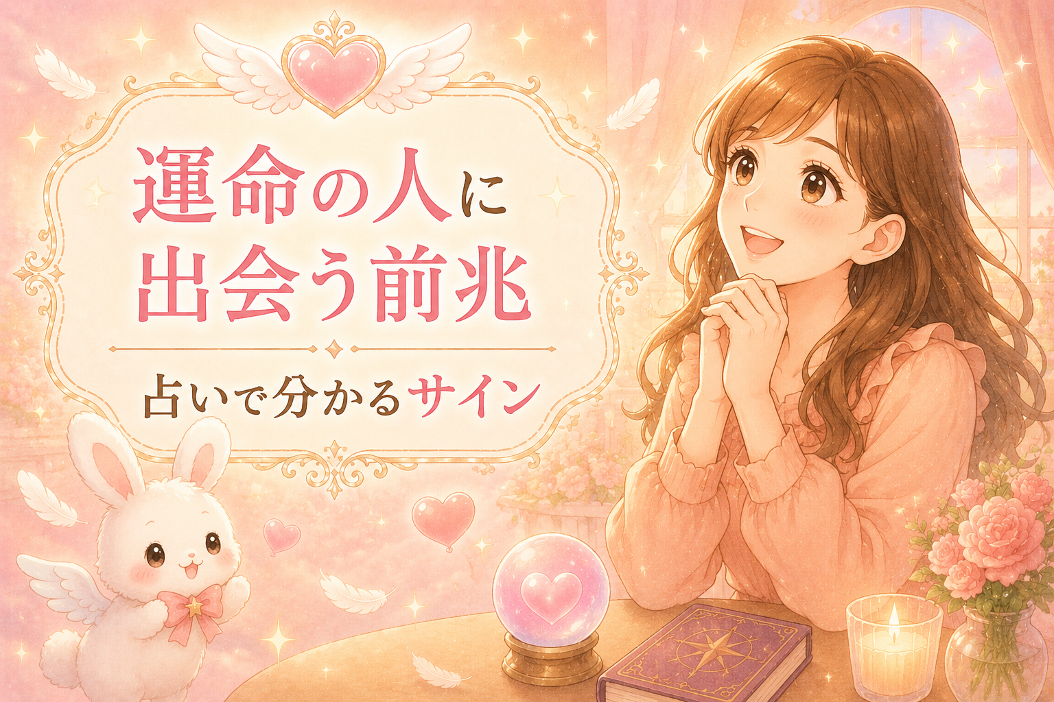 運命の人に出会う前兆｜占いで分かるサイン