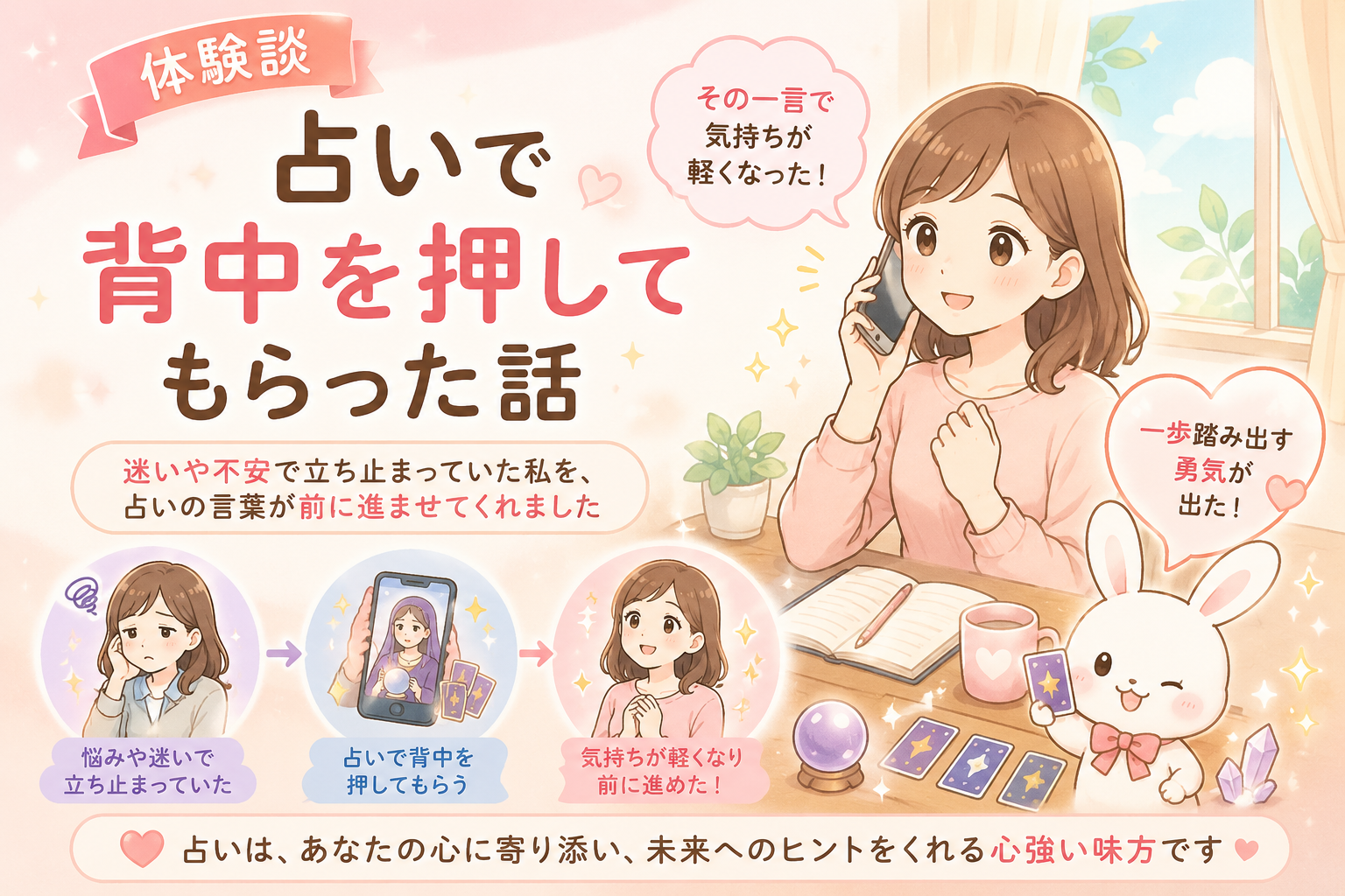 占いで背中を押してもらった話